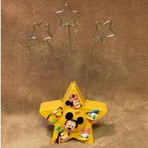 Vintage Hallmark Mickey & Friends Star Photo/Note Holder (2001)
